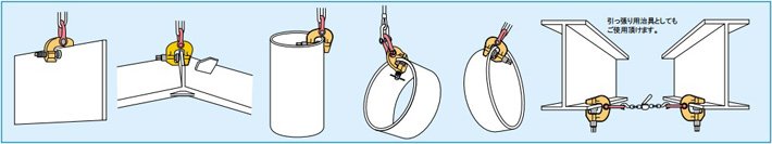SCC型螺旋式鋼板鉗使用案例圖 SCC型螺旋式鋼板鉗使用案例圖
