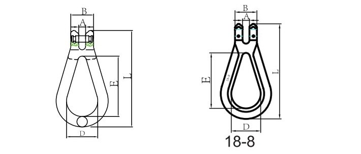 G80 SLR270羊角梨形環(huán)結(jié)構(gòu)尺寸圖 G80 SLR270羊角梨形環(huán)結(jié)構(gòu)尺寸圖
