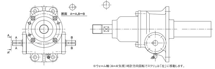 BJ型滾珠螺桿渦輪千斤頂結(jié)構(gòu)圖片 BJ型滾珠螺桿渦輪千斤頂結(jié)構(gòu)圖片