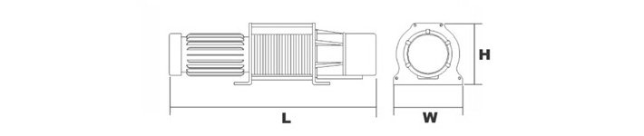 DUKE DU-213電動卷揚機尺寸 DUKE DU-213電動卷揚機尺寸