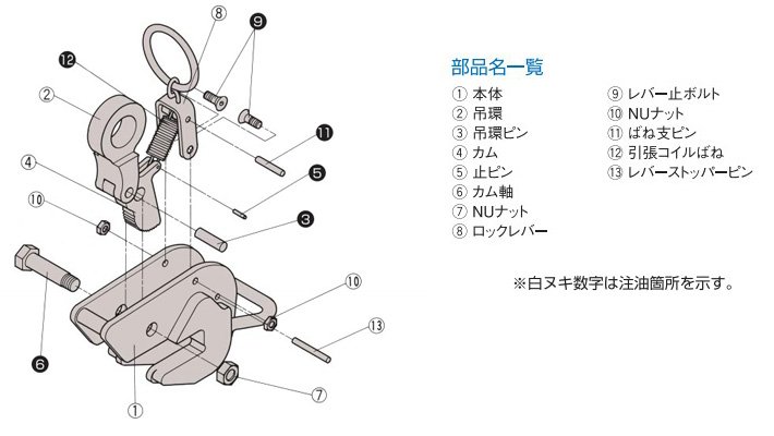 HA-60型三木橫吊鋼板起重鉗結(jié)構(gòu)解剖圖片 HA-60型三木橫吊鋼板起重鉗結(jié)構(gòu)解剖圖片