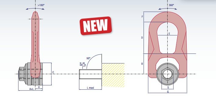 盧森堡FE.DSR型旋轉(zhuǎn)吊環(huán)結(jié)構(gòu)尺寸圖片 盧森堡FE.DSR型旋轉(zhuǎn)吊環(huán)結(jié)構(gòu)尺寸圖片
