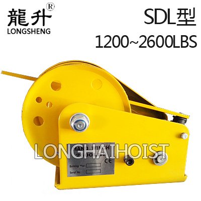 自動剎車式手搖絞盤 自動剎車式手搖絞盤