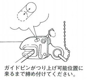 NE型鷹牌無(wú)傷豎吊鋼板鉗使用示意圖 NE型鷹牌無(wú)傷豎吊鋼板鉗使用示意圖