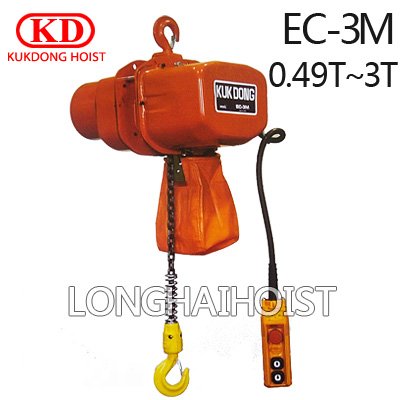 EC-3M型環(huán)鏈電動(dòng)葫蘆 EC-3M型環(huán)鏈電動(dòng)葫蘆