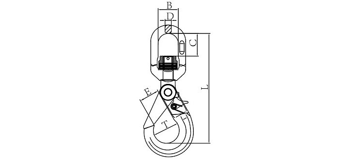 80級旋轉(zhuǎn)安全鉤結(jié)構(gòu)尺寸圖片 80級旋轉(zhuǎn)安全鉤結(jié)構(gòu)尺寸圖片