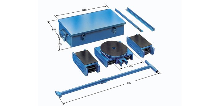 Hercules大力神滾輪小車尺寸圖片 Hercules大力神滾輪小車尺寸圖片