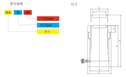 DLN自鎖分離式千斤頂技術(shù)參數(shù) DLN自鎖分離式千斤頂技術(shù)參數(shù)