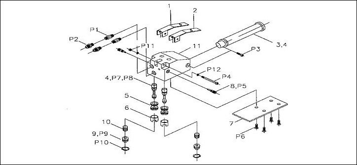 東星氣動平衡器控制手柄結(jié)構(gòu)圖 東星氣動平衡器控制手柄結(jié)構(gòu)圖