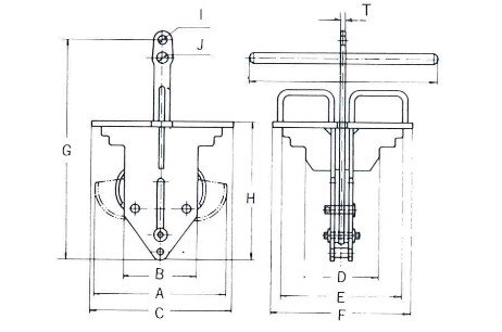 鷹牌支柱基礎(chǔ)塊起吊吊鉗技術(shù)參數(shù) 鷹牌支柱基礎(chǔ)塊起吊吊鉗技術(shù)參數(shù)
