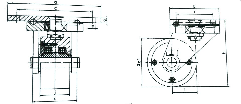 SL-S, SL-K型Borkey轉(zhuǎn)向腳輪技術(shù)參數(shù) SL-S, SL-K型Borkey轉(zhuǎn)向腳輪技術(shù)參數(shù)