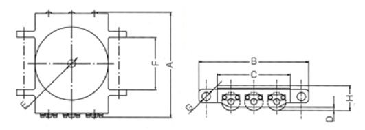 DUS超低直行搬運(yùn)小坦克尺寸圖 DUS超低直行搬運(yùn)小坦克尺寸圖