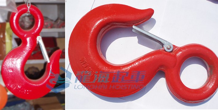 80級眼型自鎖吊鉤實物圖 80級眼型自鎖吊鉤實物圖