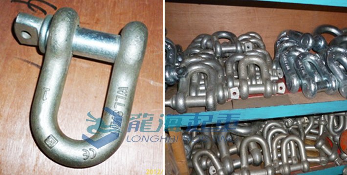 G210直型卸扣實物圖片 G210直型卸扣實物圖片