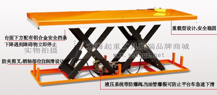 大臺(tái)面電動(dòng)液壓升降平臺(tái)示意圖 大臺(tái)面電動(dòng)液壓升降平臺(tái)示意圖