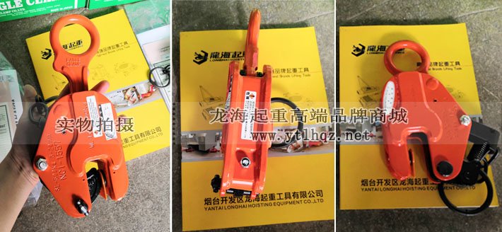 鷹牌SL型豎吊鋼板鉗實(shí)物圖 鷹牌SL型豎吊鋼板鉗實(shí)物圖