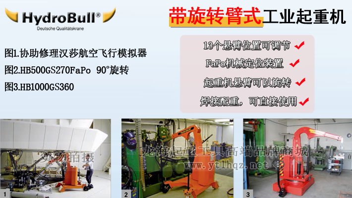 帶旋轉(zhuǎn)臂式工業(yè)起重機(jī)圖片 帶旋轉(zhuǎn)臂式工業(yè)起重機(jī)圖片