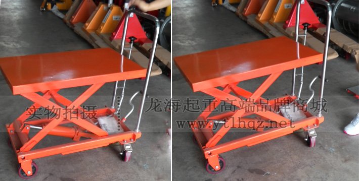 手推升降平臺車實(shí)物圖 手推升降平臺車實(shí)物圖