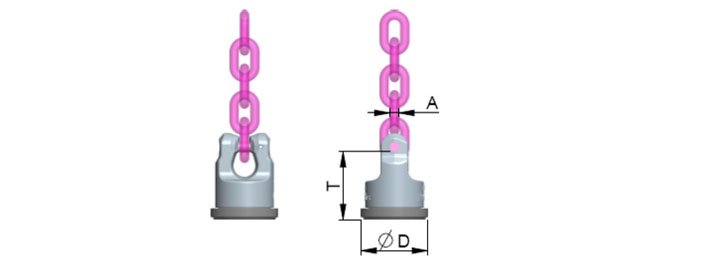 路德WPP-VIP焊接型旋轉(zhuǎn)吊環(huán)尺寸圖 路德WPP-VIP焊接型旋轉(zhuǎn)吊環(huán)尺寸圖