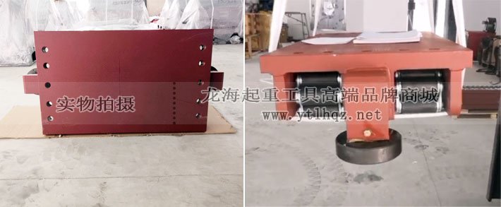 帶導(dǎo)輥雙排輪滾輪小車實拍圖片 帶導(dǎo)輥雙排輪滾輪小車實拍圖片