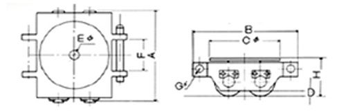 DAIKI無塵電動(dòng)搬運(yùn)小坦克尺寸圖 DAIKI無塵電動(dòng)搬運(yùn)小坦克尺寸圖