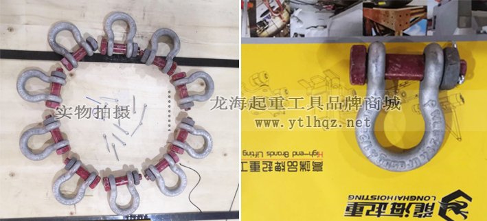 弓形卸扣G-2130實(shí)物拍攝