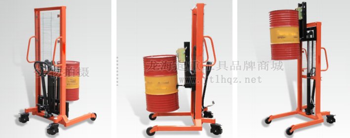 LDT400液壓油桶堆高車圖片 LDT400液壓油桶堆高車圖片
