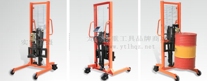 LDT400A-1液壓油桶堆高車 LDT400A-1液壓油桶堆高車