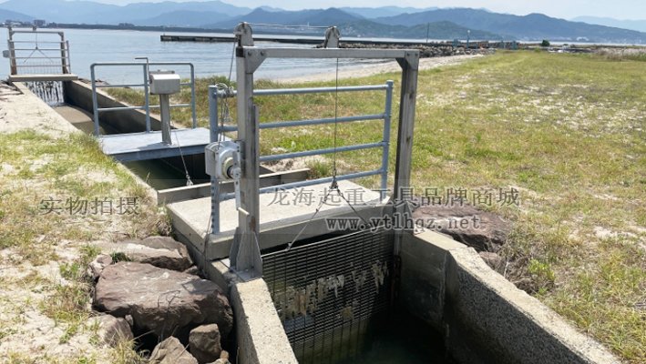 海邊開閉水閘使用SSW型不銹鋼手搖絞盤圖二 海邊開閉水閘使用SSW型不銹鋼手搖絞盤圖二