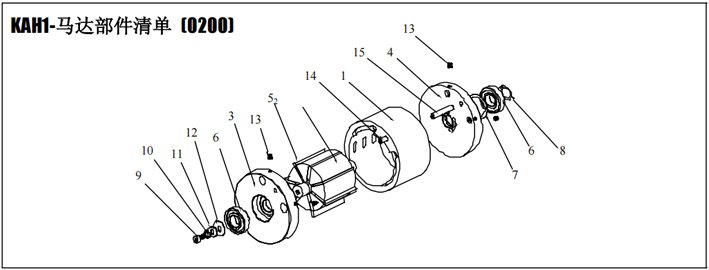 KHC氣動(dòng)葫蘆氣動(dòng)馬達(dá)部件清單 KHC氣動(dòng)葫蘆氣動(dòng)馬達(dá)部件清單