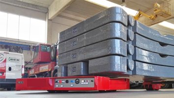 50噸電動搬運小坦克案例二 50噸電動搬運小坦克案例二