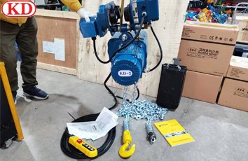 KD-2型環(huán)鏈電動葫蘆 KD-2型環(huán)鏈電動葫蘆