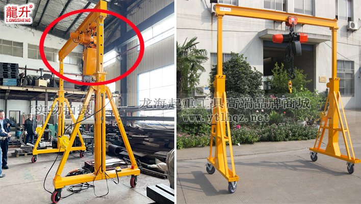 移動(dòng)小型龍門吊架實(shí)物圖片 移動(dòng)小型龍門吊架實(shí)物圖片