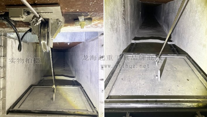 使用建筑卷?yè)P(yáng)機(jī)開(kāi)閉防水閘門案例圖一