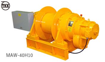 TKK MAW型低速電動卷揚機實物圖一 TKK MAW型低速電動卷揚機實物圖一