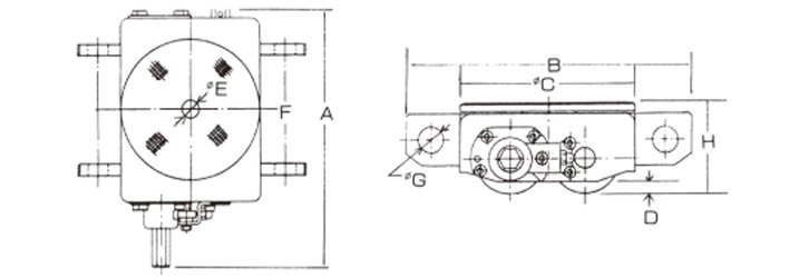 AL-DUW-RK手搖搬運小坦克尺寸圖 AL-DUW-RK手搖搬運小坦克尺寸圖