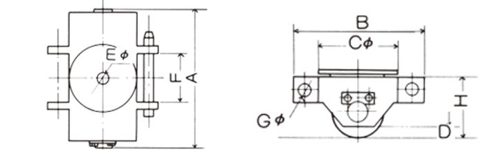DUS-S直行搬運小坦克尺寸 DUS-S直行搬運小坦克尺寸