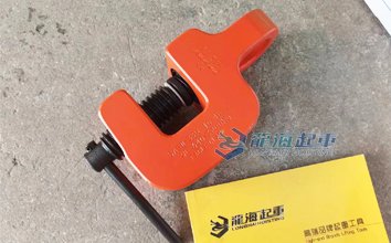 SAS型鷹牌螺旋式鋼板鉗實物圖二 SAS型鷹牌螺旋式鋼板鉗實物圖二