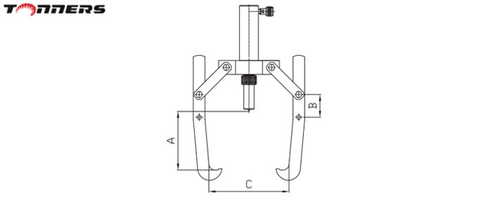 DPUL型卡盤(pán)推馬尺寸圖 DPUL型卡盤(pán)推馬尺寸圖