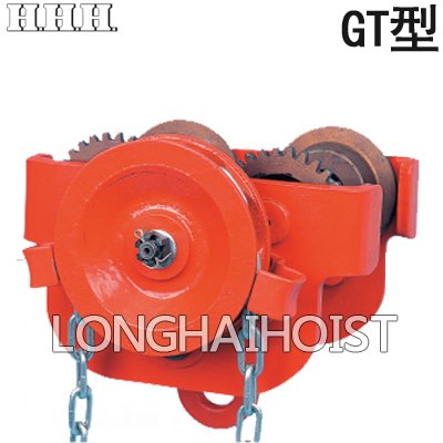 GT型手拉單軌行車 GT型手拉單軌行車