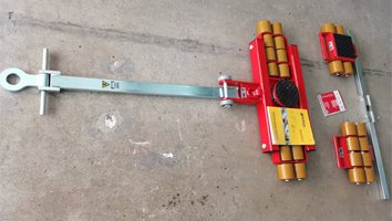 變壓器搬運(yùn)工具：德國JUNG組合式搬運(yùn)小坦克