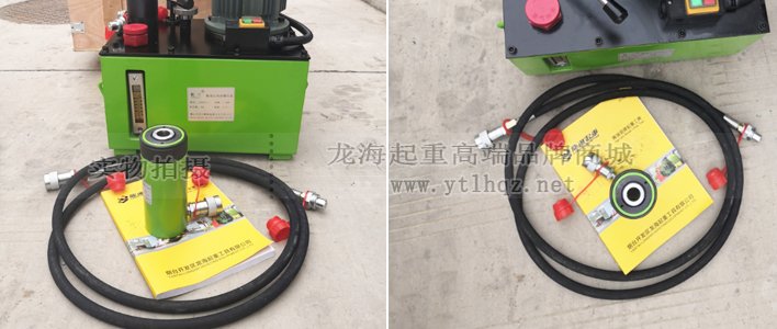 單作用張拉分離式千斤頂實物圖 單作用張拉分離式千斤頂實物圖