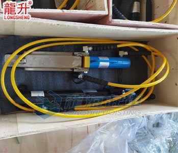 龍升LSKP-40楔形千斤頂使用案例二 龍升LSKP-40楔形千斤頂使用案例二