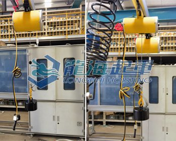 氣動(dòng)平衡吊實(shí)物圖